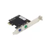 InLine liitäntäkortti 2x PS/2 USB-header PCIe uros 0,48 Gbit/s