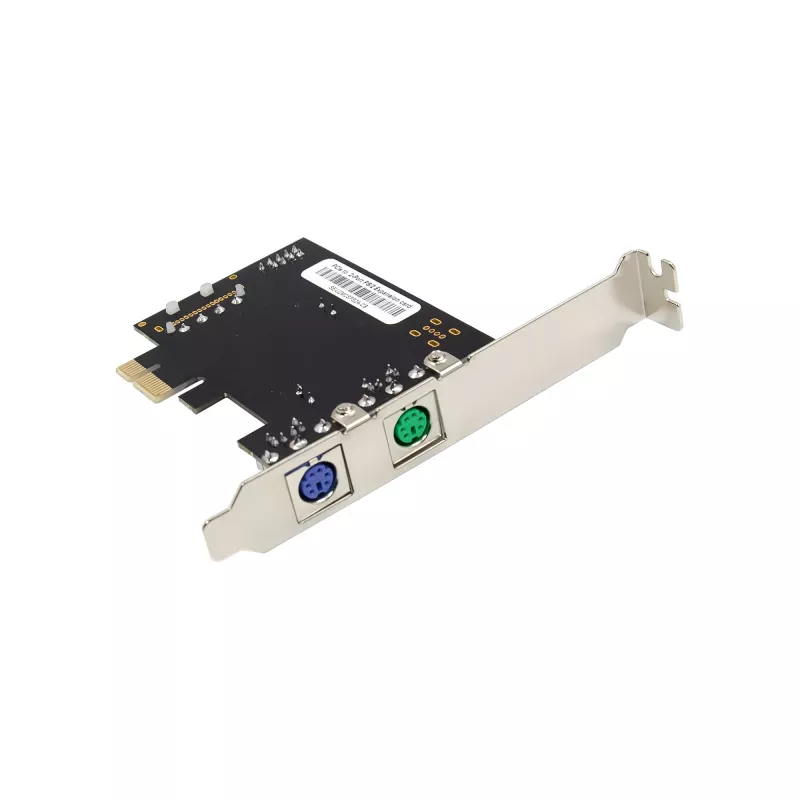 InLine liitäntäkortti 2x PS/2 USB-header PCIe uros 0,48 Gbit/s