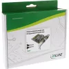 InLine liitäntäkortti 4 porttia sarjaportti 9 pin PCIe PCI-Express 76623C