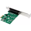 Sisäinen rinnakkaissovitin InLine 76625E PCIe uros WCH CH382L