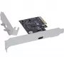 Sisäinen USB Type-C -sovitinkortti InLine 76660I PCIe 20 Gbit/s