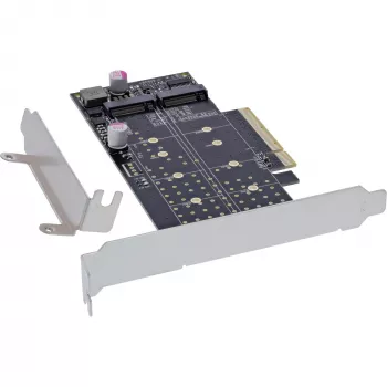 InLine 76660N sisäinen M.2-liitäntäkortti PCIe uros 64 Gbit/s