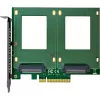 InLine 76660P sisäinen U.2-sovitin PCIe uros 4 Gbit/s 3,3 V