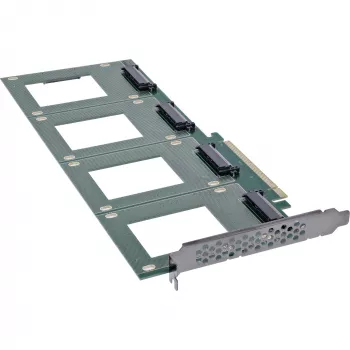 InLine 76660R sisäinen U.2-liitäntäkortti PCIe uros 4 Gbit/s