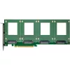 InLine 76660R sisäinen U.2-liitäntäkortti PCIe uros 4 Gbit/s