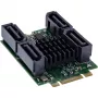 InLine 76660U sisäinen SATA-liitäntäkortti M.2-SATA 6 Gbit/s