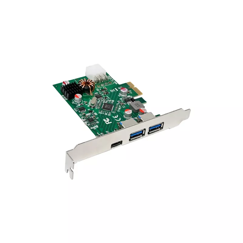 InLine 76661M liitäntäkortti/sovitin sisäinen USB 3.2 Gen 1 (3.1 Gen 1), USB Type-C