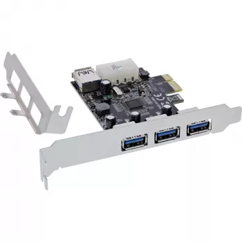 InLine 76662D liitäntäkortti/adapteri sisäinen Molex 4-pin, USB 3.2 Gen 1 (3.1 Gen 1)