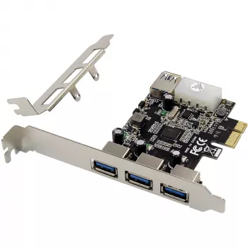 InLine 76662D liitäntäkortti/adapteri sisäinen Molex 4-pin, USB 3.2 Gen 1 (3.1 Gen 1)