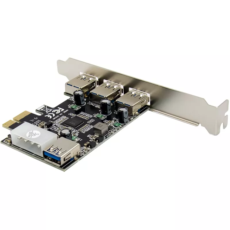 InLine 76662D liitäntäkortti/adapteri sisäinen Molex 4-pin, USB 3.2 Gen 1 (3.1 Gen 1)