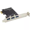 InLine 76662D liitäntäkortti/adapteri sisäinen Molex 4-pin, USB 3.2 Gen 1 (3.1 Gen 1)