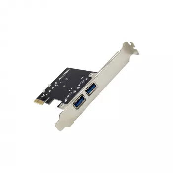 InLine 2+2-porttinen USB 3.2 Gen.1 -isäntäohjain, PCIe, SATA-virtalähdöllä + LP-kehikko