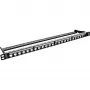 Tyhjä patch-paneeli 19 tuumaa InLine 76824C 24 porttia RJ45-Keystoneille 0,5U musta