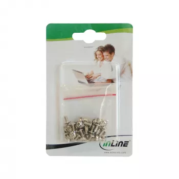InLine ruuvisarja 3,5 tuuman kiintolevyille, 50 kpl