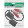 InLine RCA-audio LAN / Ethernet / RJ45 -kaapelilla 2 kpl, setti