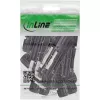InLine 94010 kaapeliliitin Standard4/MC4/PV4 musta pistoke/liitin