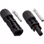 InLine 94020 kaapeliliitin Standard4/MC4/PV4 musta pistoke/liitin