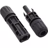 InLine 94020 kaapeliliitin Standard4/MC4/PV4 musta pistoke/liitin