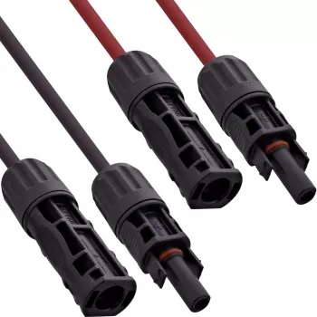 Keskijännitekaapeli InLine 95407 punainen musta 1500V 7,5 m