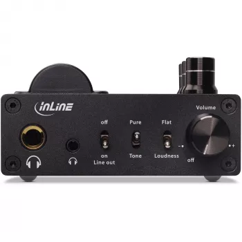 InLine AmpUSB-EQ, Hi-Res AUDIO HiFi DSD USB-audio-DAC