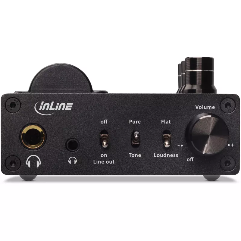 InLine AmpUSB-EQ, Hi-Res AUDIO HiFi DSD USB-audio-DAC