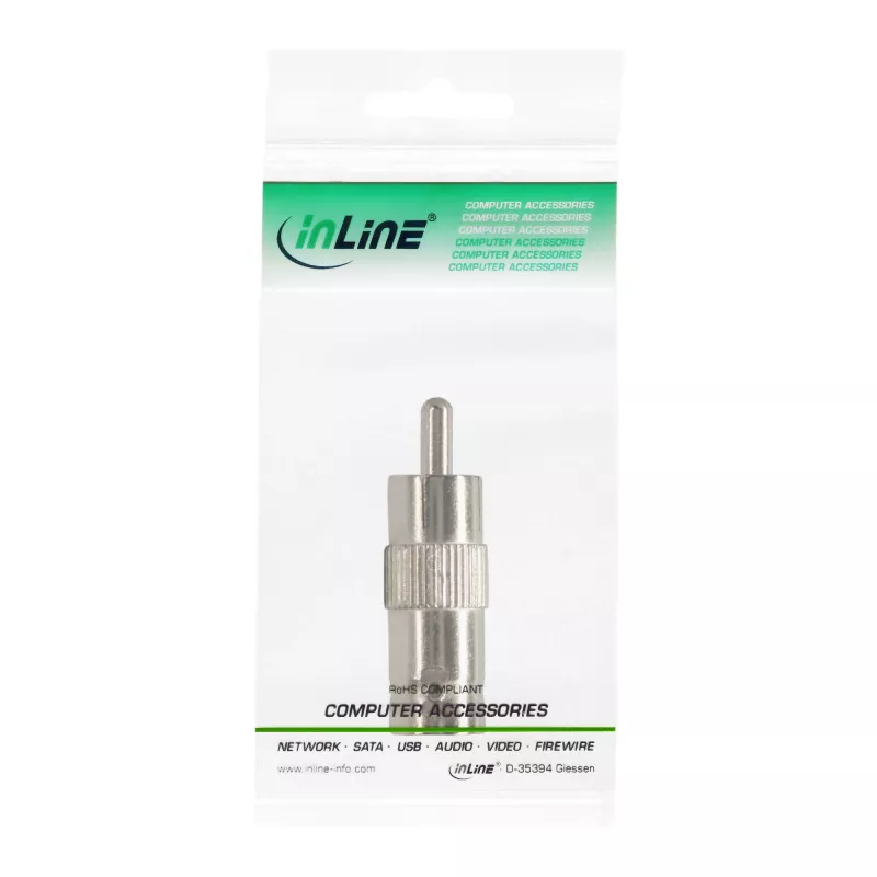 Videoadapteri InLine 99320 RCA-pistoke BNC-liittimeen