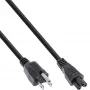 InLine B-16656U virtakaapeli musta 2 m NEMA 5-15 IEC C5