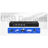 ATEN 2-portin USB 4K HDMI Dual-Display KVMP-kytkin (kaapelit sisältyvät)