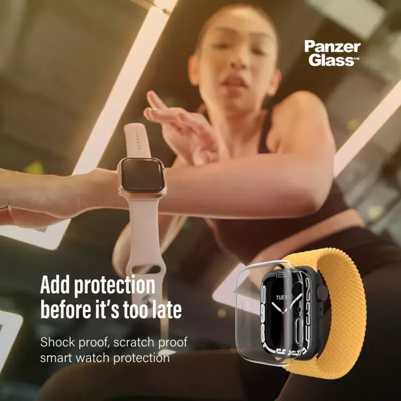 PanzerGlass® Full Body Case musta Apple Watch SE 3 | SE | 6 | 5 | 4 | 44mm