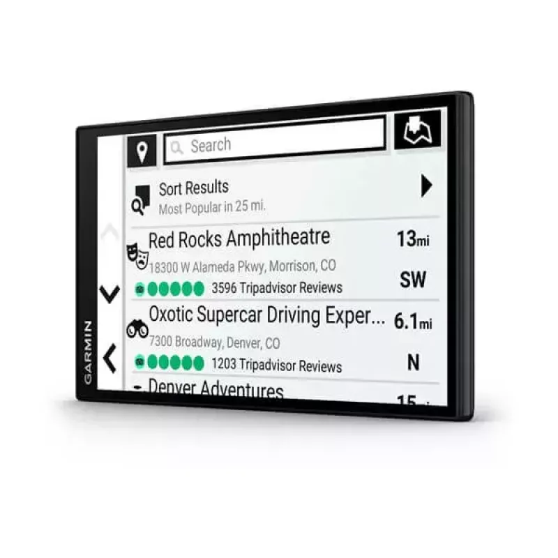 Navigaattori Garmin DriveSmart 76 7 tuuman TFT-kosketusnäyttö 32 GB musta