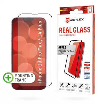 Displex Full Cover panssarilasisuojakalvo Apple iPhone 13 Pro Max 14 Plus karkaistu lasi naarmuuntumaton