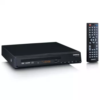DVD-soitin Lenco DVD-120 musta NTSC PAL 20-20000 Hz 90 dB