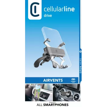 Cellularline Slide Fit - universaali auton älypuhelinteline helpolla asetuksella