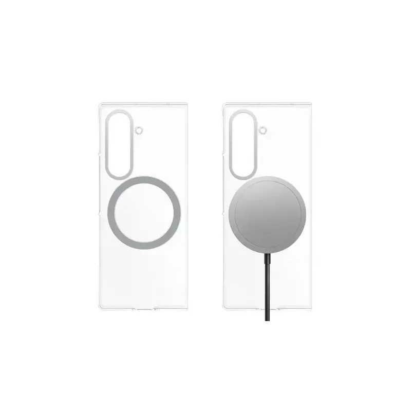 Clear Case -suojakotelo Samsung Galaxy Z Fold7 läpinäkyvä monokromaattinen