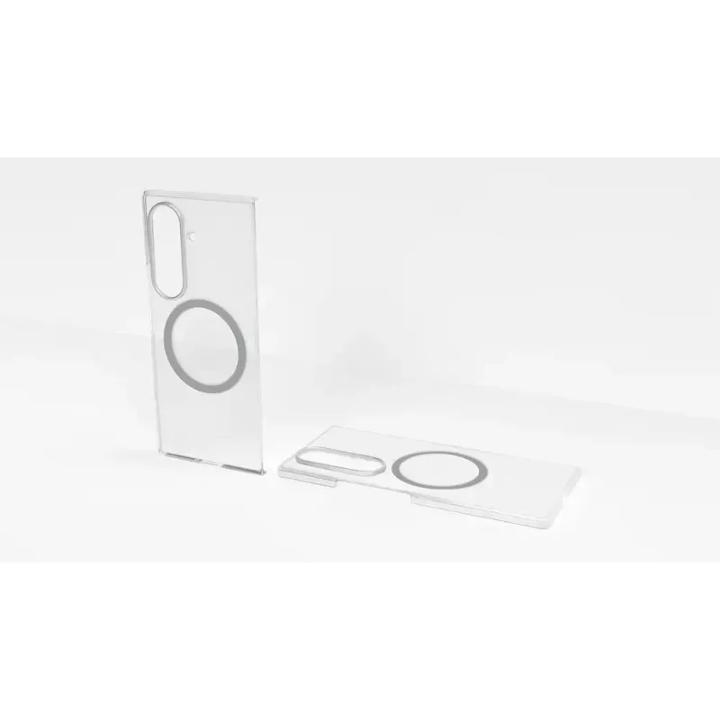 Clear Case -suojakotelo Samsung Galaxy Z Fold7 läpinäkyvä monokromaattinen