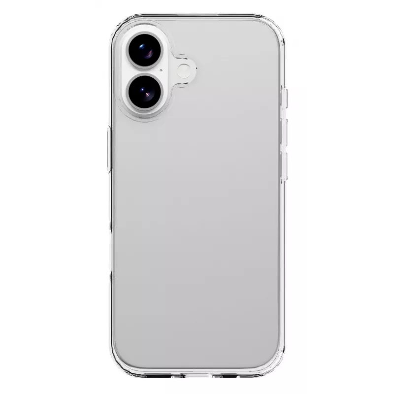 Cellularline Clear Protect – iPhone 17 kova kuori kumireunoilla