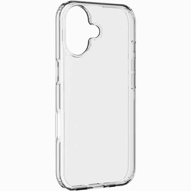 Cellularline Clear Protect – iPhone 17 kova kuori kumireunoilla