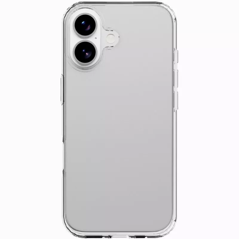 Cellularline Clear Protect – iPhone 17 kova kuori kumireunoilla