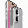 Cellularline Clear Protect – iPhone 17 kova kuori kumireunoilla