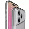 Cellularline Clear Protect - iPhone 17 Pro kova kuori kumireunoilla