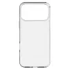 Cellularline Clear Protect - iPhone 17 Pro Max kova kuori kumireunoilla
