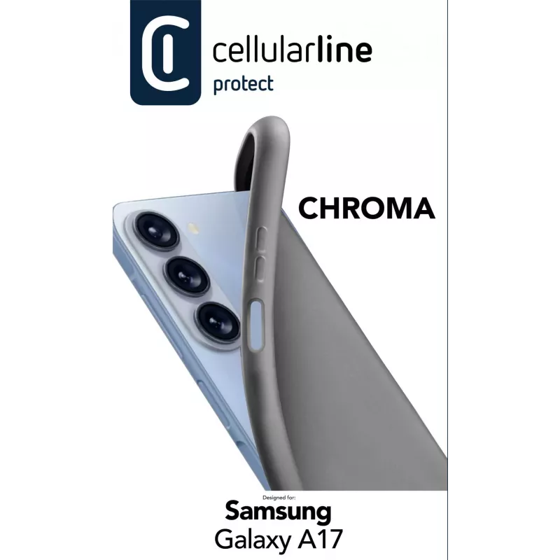 Cellularline Chroma - Galaxy A17 värillinen pehmeä kumikuori