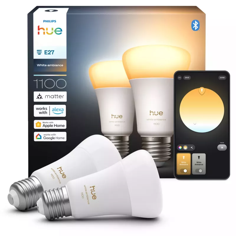 Philips Hue White ambience A60 – E27 älylamppu – 1100