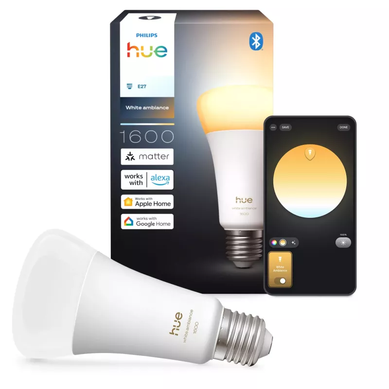 Philips Hue White ambience A67 – E27 älylamppu – 1600