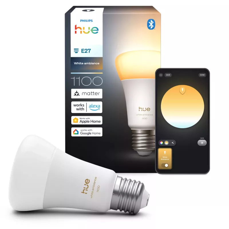 Philips Hue White Ambience A60 – E27 älylamppu – 1100