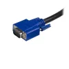 StarTech.com 10 ft 2-in-1 yleis-USB KVM -kaapeli, 3 m, USB, USB, VGA, musta, USB A + VGA