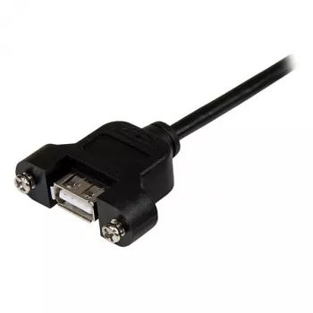 StarTech.com 1 ft paneeliasennettava USB-kaapeli A - A - F/M