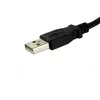 StarTech.com 1 ft paneeliasennettava USB-kaapeli A - A - F/M