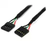StarTech.com 45,7 cm sisäinen 5-pin USB IDC -emolevyotsikkokaapeli – naaras/naaras