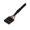 StarTech.com 45,7 cm sisäinen 5-pin USB IDC -emolevyotsikkokaapeli – naaras/naaras